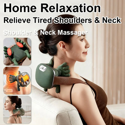 Massager For Shoulders And Neck Massage Device
