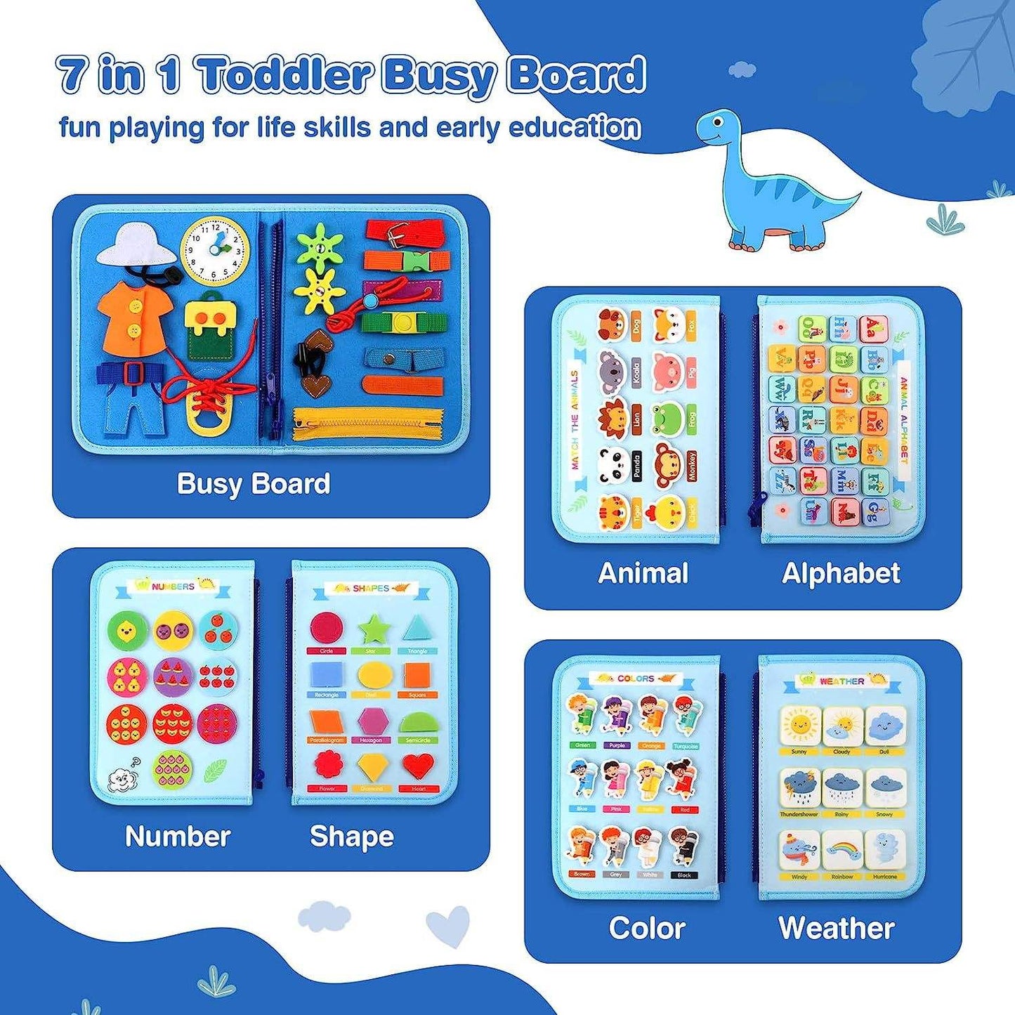 Montessori Busy Board | Perfect For Kids |