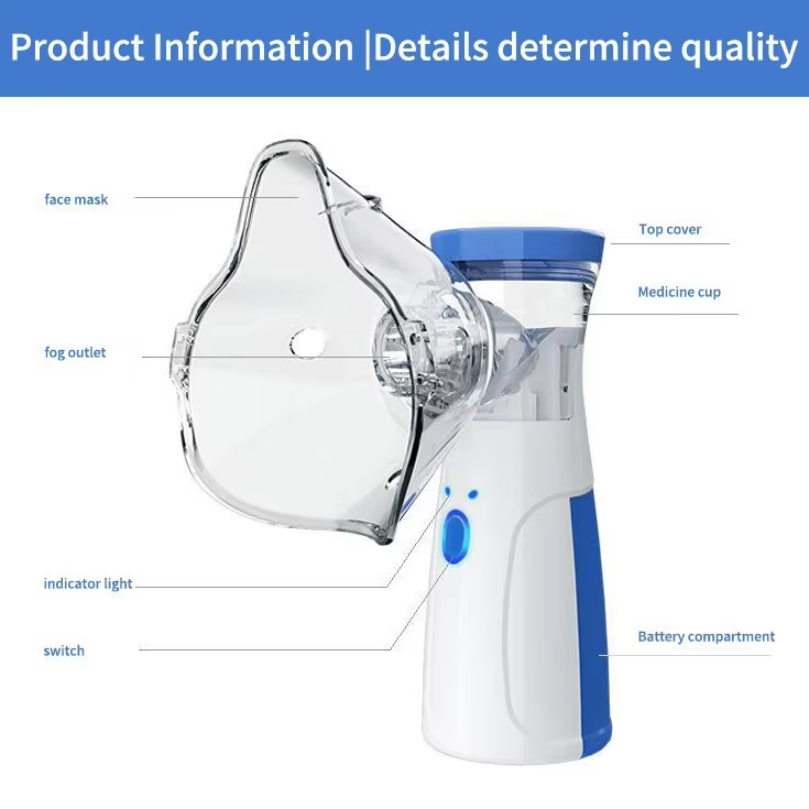 Mini Portable Medical Machine Handheld Mesh Nebulizer