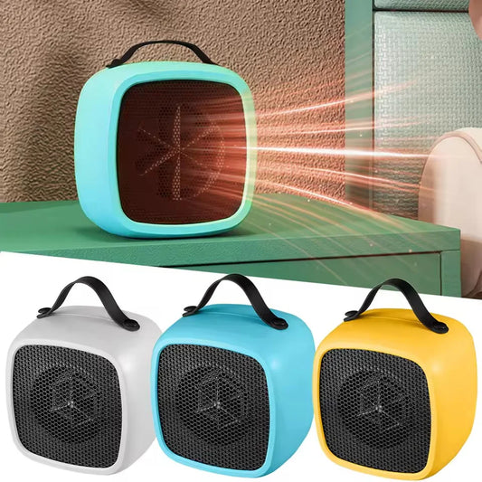 Portable Indoor Space Heater with 2-Second Fast Heating, Compact and Portable Design